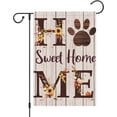 thumbnail image 1 of Home Sweet Home Spring Summer Garden Flag 28 x 40 Inch Lawn Flag Double Sided Printed with Pattern Outdoor Yard Welcome Flag Farmhouse Seasonal Outdoor Decoration(ONLY FLAG), 1 of 6