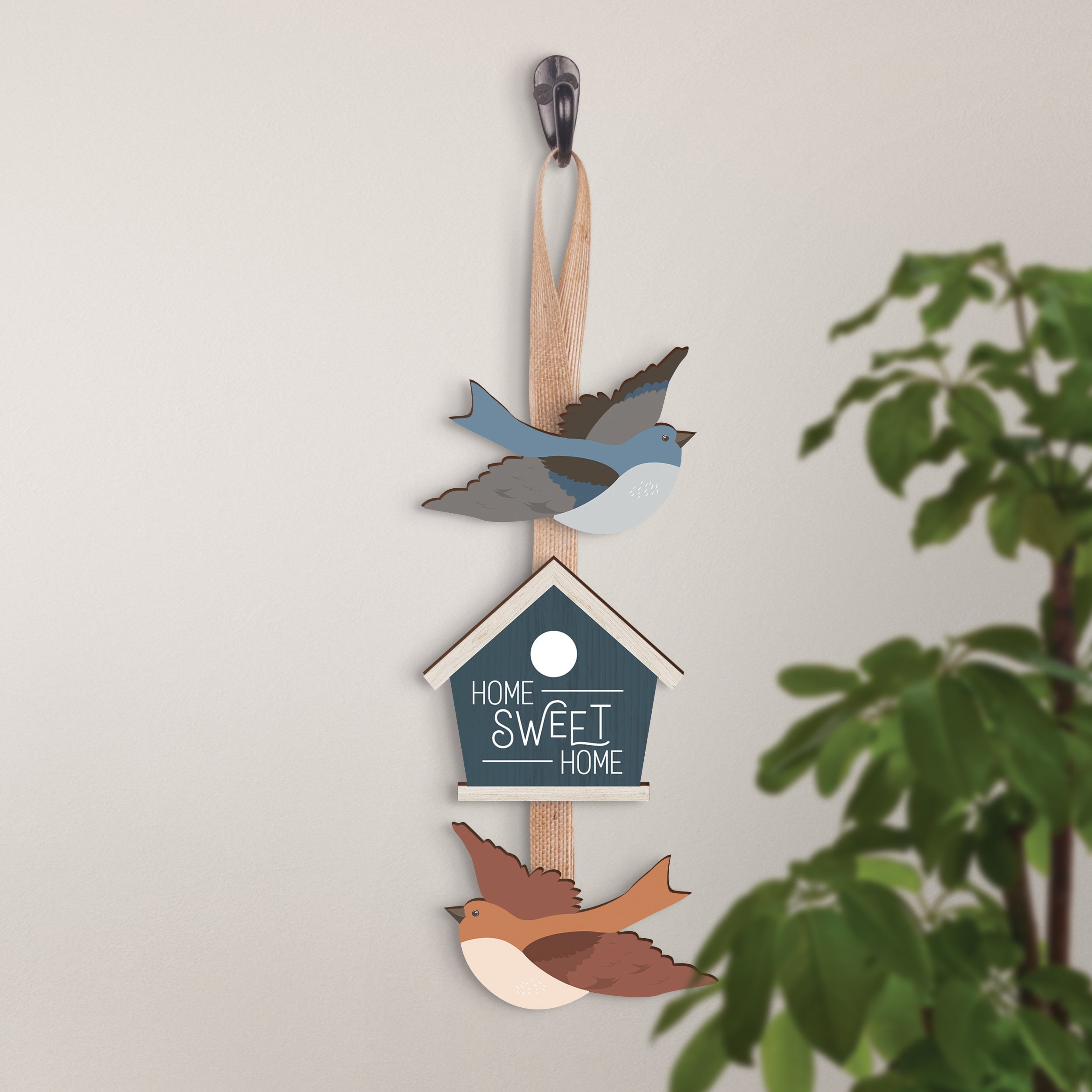 Home Sweet Home String Sign - Walmart.com