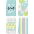 thumbnail image 1 of Home Sweet Home Stripes Boho Kitchen Towels Dish Towels, 18x26 Inch Summer Decoration Hand Towels Set of 4, 1 of 6