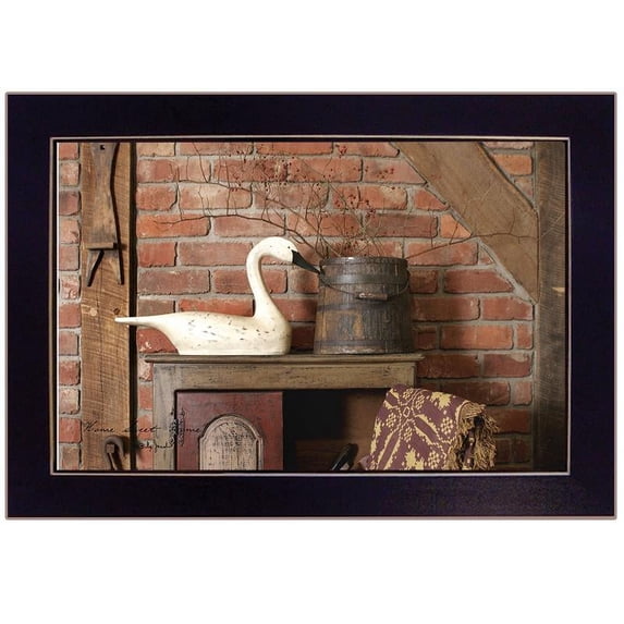TrendyDecor4U Home Sweet Home By Billy Jacobs Framed Print BJ818-712