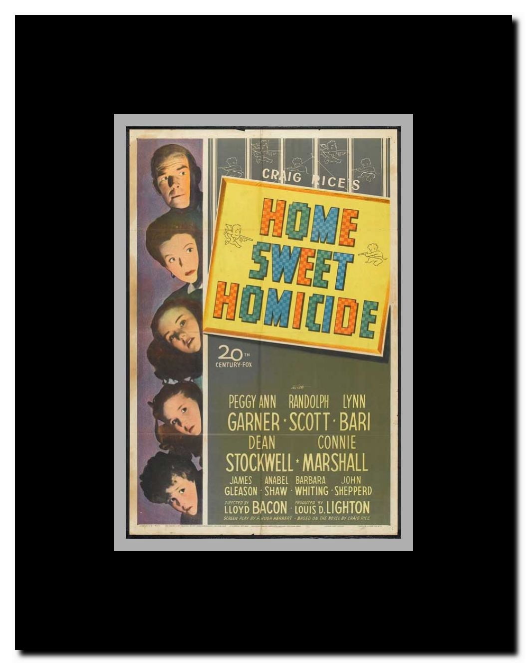 Home Sweet Homicide Framed Movie Poster