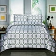 thumbnail image 1 of Home Sweet,Printed Damask 600- Thread Count, Cotton Rich Sheet Set Collection (king, Madison Sage), 1 of 2