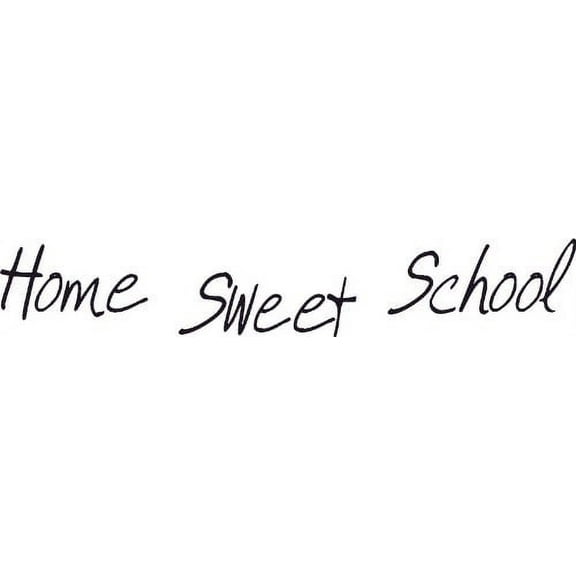 Home Sweet School Vinyl Wall Art, Decor Homeschool