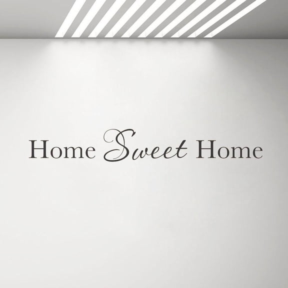 Home Sweet Wall Decal Home Decoration Vinyl Wall Quote Stickers Living Room Decor 171x25cm