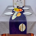 thumbnail image 1 of Home Table Runner Planet Ufo Starry Sky Cupboard Coffee Table Cover Cloth Birthday Party Dinner Table Decoration Base Cloth, 1 of 3