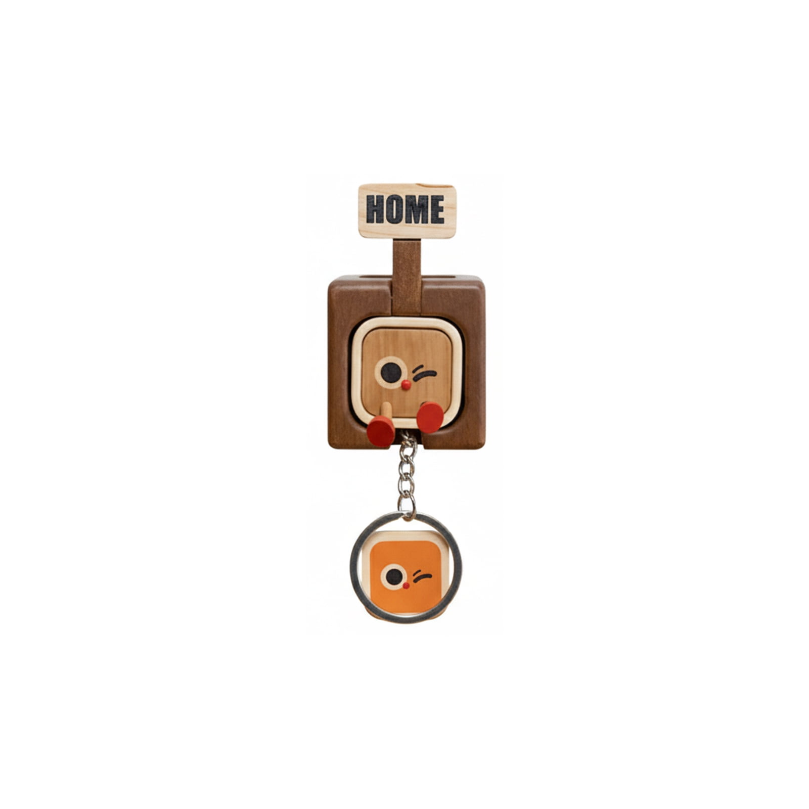 Home Tag, Solid Wood Keychain & Base,Blank Wood Keychains,Cute Key ...
