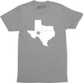 thumbnail image 1 of Home Texas Map Flag Texan Lone Star State Southern Pride USA Men's T-Shirt, 1 of 4