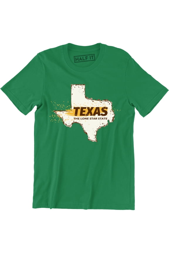 Home Texas Map Flag Texan Lone Star State Southern Pride USA Men's Tee