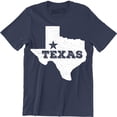 thumbnail image 1 of Home Texas Map Flag Texan Lone Star State Southern USA Men's T-Shirt, 1 of 4