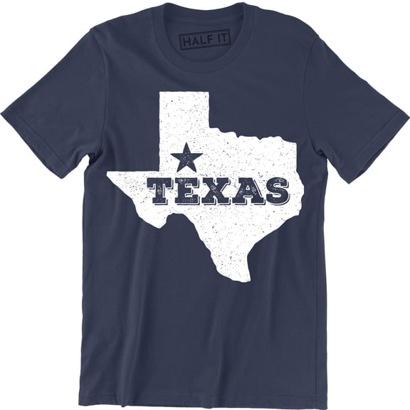 Home Texas Map Flag Texan Lone Star State Southern USA Men's T-Shirt
