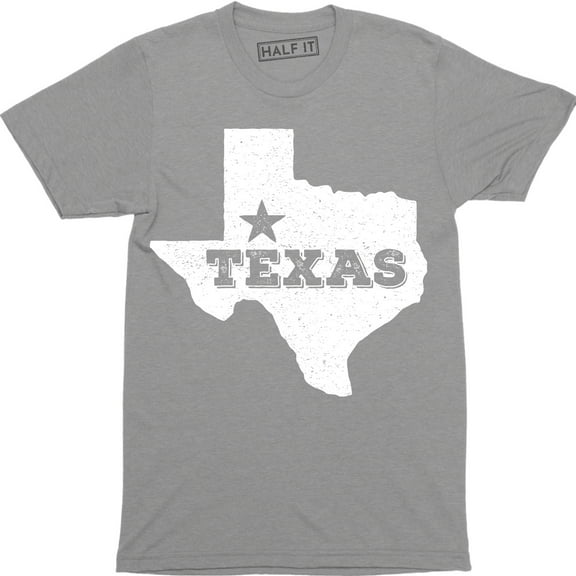 Home Texas Map Flag Texan Lone Star State Southern USA Men's T-Shirt