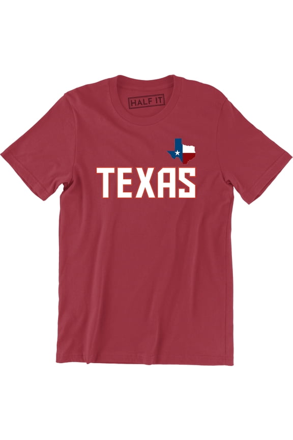 Home Texas Map Pride Texan Lone Star State Great Gift Men's T-Shirt