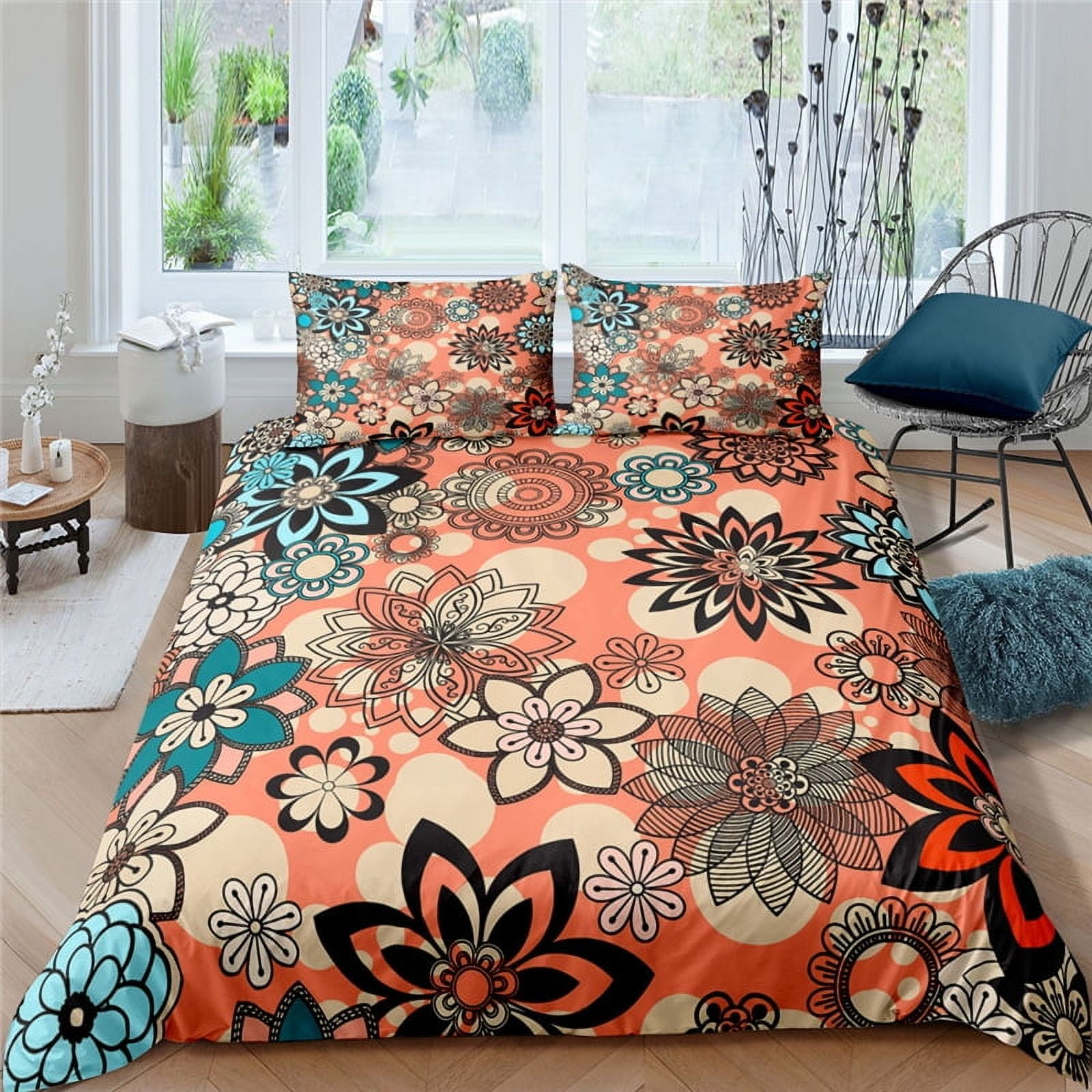 Home Textile Luxury 3d Bohemia Styles Print 2 3pcs Comfortable Duvet 