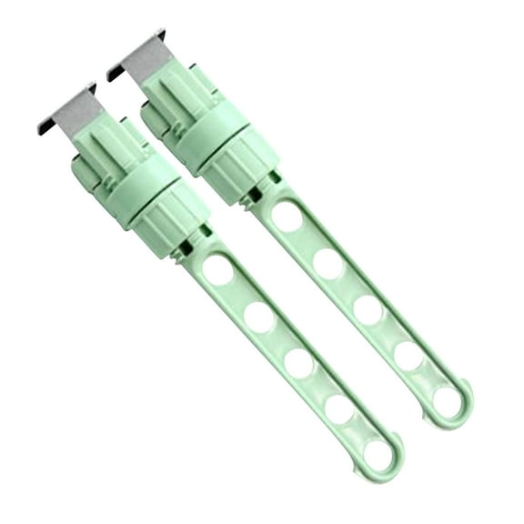 Home Textile Storage,2PCS Window Frame Hanger Retractable Indoor Space Clothes Hangers Drying Rack