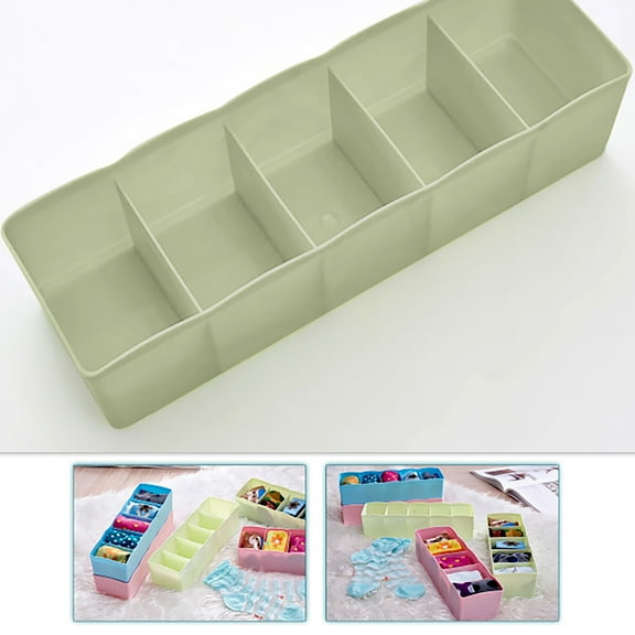Home Textile Storage,5 Compartments,Multi-Purpose,Superimposable Underwear,Socks, Jewelry Storage Box, Storage Box,Drawer Storage Box