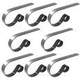 thumbnail image 1 of Home Textile Storage,8PCS Metal Christmas Stocking Holder Hooks Fireplace Hanger With Non-Skid Design, 1 of 4