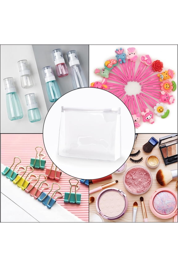 Home Textile Storage Bikini Bags Organizer Clear Swimsuit Storage Bags with Zipper for Easy Organization and Travel