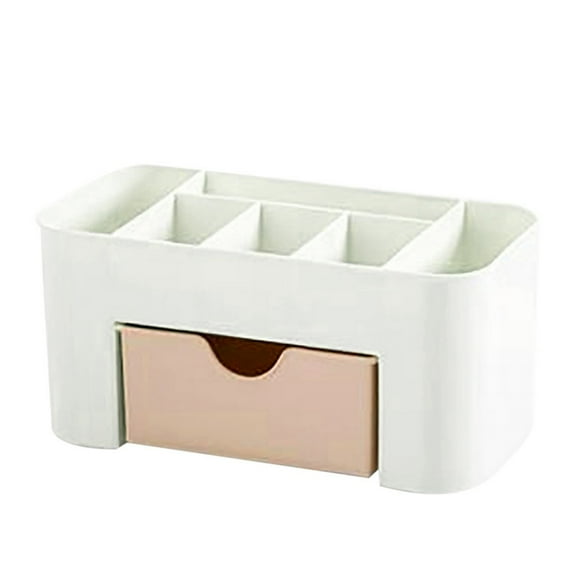 Home Textile Storage Desk Cosmetic Desktop Storage Multifunctional Drawer for Organization and Home Care,One Size,Pink