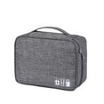 thumbnail image 1 of Home Textile Storage,Electronic Organizer Travel Universal Cable Organizer Cable Cord Bag Electronics, 1 of 4