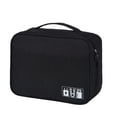 thumbnail image 1 of Home Textile Storage,Electronic Organizer Travel Universal Cable Organizer Cable Cord Bag Electronics, 1 of 4