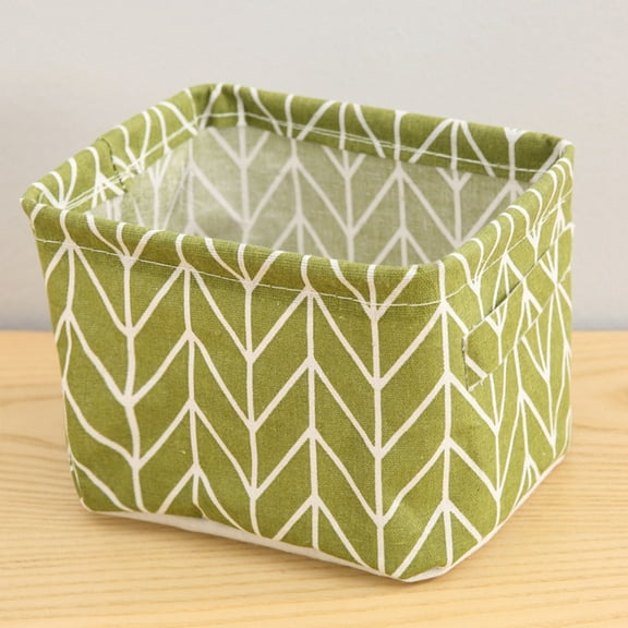 Home Textile Storage Fabric Organizer Cubes with Handles for Kids Foldable Square Storage Space Saving Home Organization