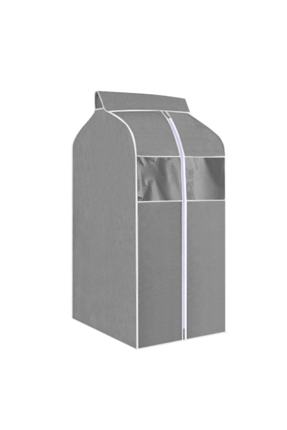 Hanging Clothes Bag Organizer With Clear Windows Garment Rack Cover Storage For Suit Coats Jackets Dress Closet Home Textile Storage