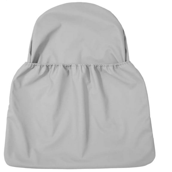 Home Textile Storage Highchair Handy Pocket Pouch Compatible with Antilop Highchair Back Storage Bag PU Dining Chair Accessories with Large Internal Zip Pocket