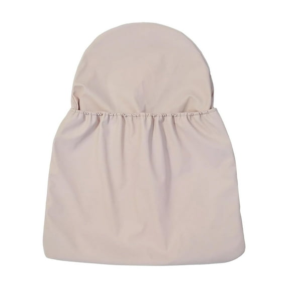 Home Textile Storage Highchair Handy Pocket Pouch Compatible with Antilop Highchair Back Storage Bag PU Dining Chair Accessories with Large Internal Zip Pocket