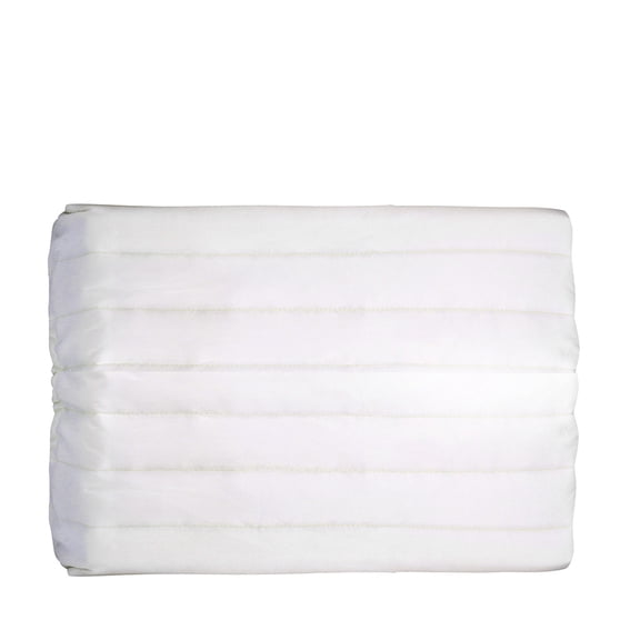 Home Textile Storage Indoor Window AC Cover for Air Conditioner Unit Clutter Free Organization and, White