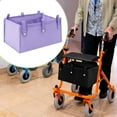 thumbnail image 1 of Home Textile Storage,Large Rollator Basket Foldable Cloth Under Seat Rollator Bag Basket Carry Insert For Four Wheel Rollator For Seniors Women Men Travel Activities, 1 of 8