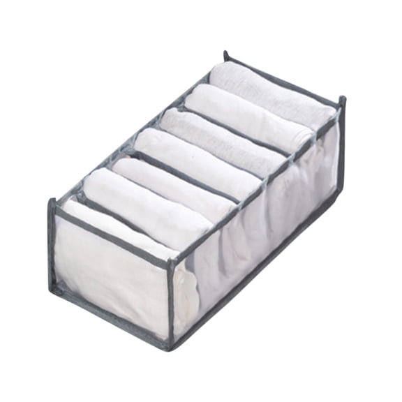 Home Textile Storage,Mesh Clothes Storage Box Trouser Compartment Storage Box Drawer Compartment Bag