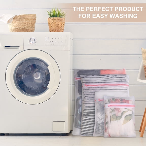 Home Textile Storage,Mesh Laundry Bag With Premium Delicate Garments Women Wash Machine Bag Blouse Hosiery Stocking Underwear Bra