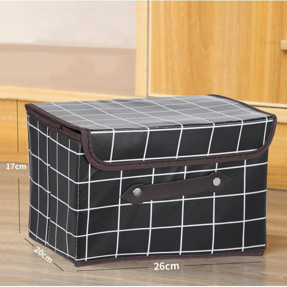 Home Textile Storage,Mini Mesh Storage Box Non-woven Fabric Super-capacity Storage Box