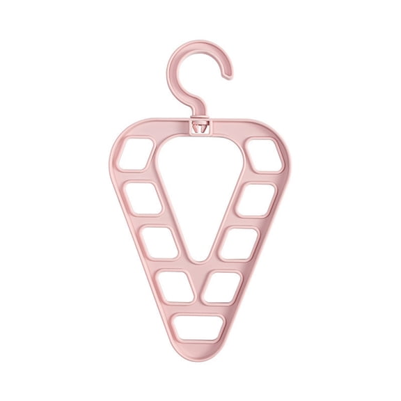 Home Textile Storage,Multifunctional Triangle Nine Hole Hanger New Hanger Plastic Can Rotate Clothes To Store Shelves