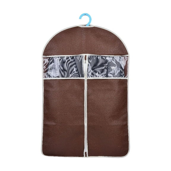 Home Textile Storage Organizer For Bedroom Clothes Non Woven Fabric Wardrobe Storage Solution Space Saving Garment B Urgundy/khaki/coffee Small Size 88x60x10cm