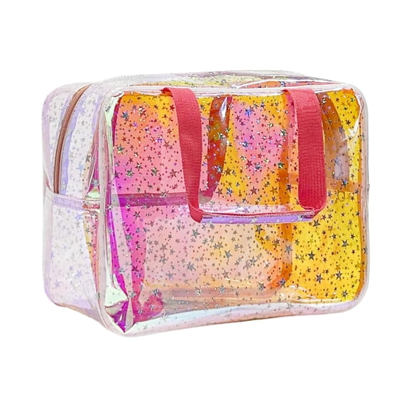 Home Textile Storage Organizer for Cosmetics Portable Travel Bag with Eco Friendly Polyester Build Compact Design for Living Room Bedroom and Entryway