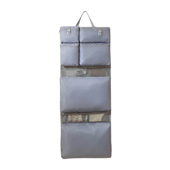 Home Textile Storage Organizer Hanging Bag For Clothes Accessories Compartment Space Saving Design Indoor Outdoor Use