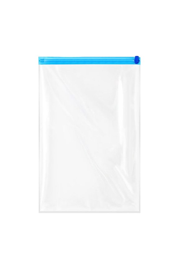 Home Textile Storage Organizer for Travel and Home – Compression Bags Set for Suitcases Roll-Up Reusable Space-Saving Storage Solution for Bags and Luggage, 50 cm×35 cm, Transparency C