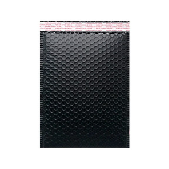 Home Textile Storage Padded Lined Mailers Seal Self Poly Envelopes for Housekeeping & Organizers – 50-Piece Pack