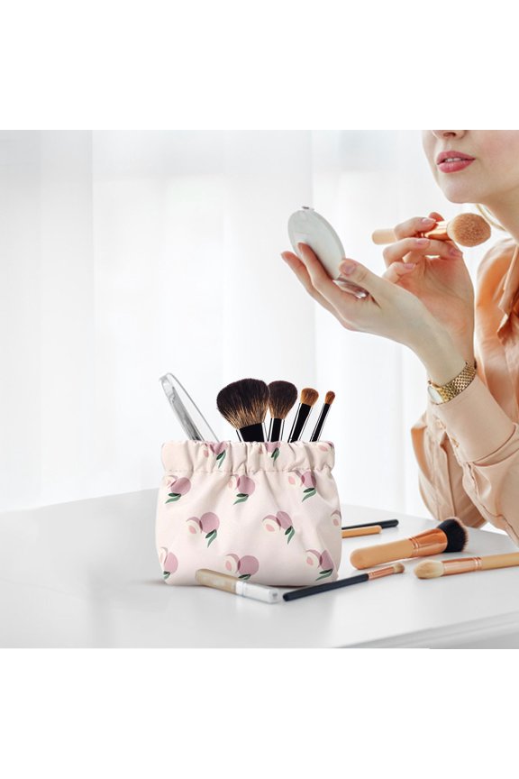 Home Textile Storage,Portable Storage Bag For Purse Jewelry Makeup Purse Printed Storage Bag Portable Lipstick Organizer Closing Purse Makeup Bag For Women Organizer Travel