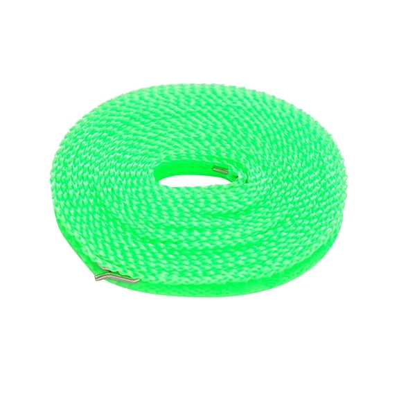 Heavy Duty Indoor Outdoor Windproof Laundry Drying Rope with Locking Buckles for Blankets and Heavy