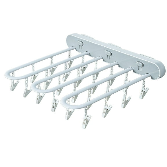 Home Textile Storage,Press And Fold Socks To Dry The Storage Rack Wall-mounted Drying Rack