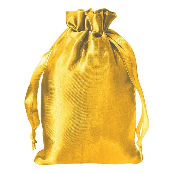 Home Textile Storage - Satin Polyester Drawstring Pouch for Lightweight Jewelry and Cosmetic Storage Smooth Soft Feel Design for Organizing Accessories