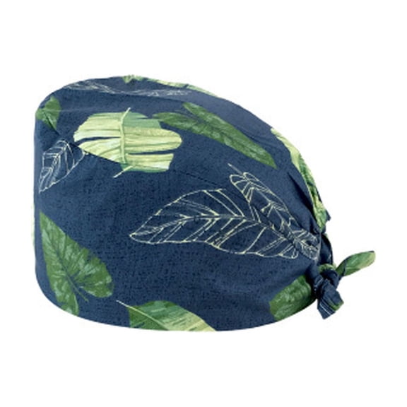 Home Textile Storage,Scrub Cap With Buttons Bouffant Hat With Sweatband for Womens and Mens