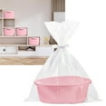 thumbnail image 1 of Home Textile Storage,Small Basket With Gift Bag And Ribbons 12"x 8" X 5" Cute Small Woven Basket Rope Shelf Toys Storage Basket With Handle Decorative Empty Gift Basket, 1 of 5