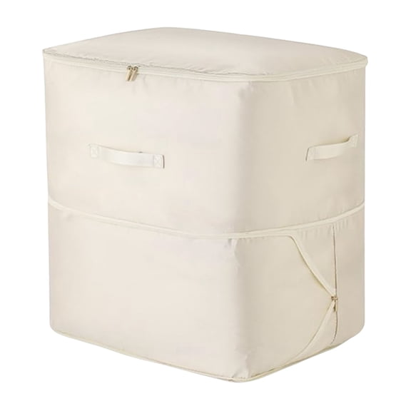 Home Textile Storage Solution for Organized Bedroom Spaces with Durable Satin Damask Material