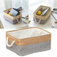 thumbnail image 1 of Home Textile Storage Storage Case Foldable Storage Basket Without Lid, 1 of 3