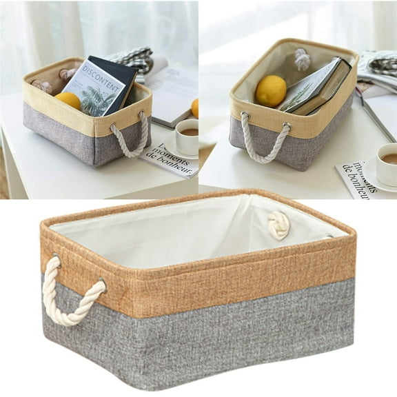 Home Textile Storage Storage Case Foldable Storage Basket Without Lid