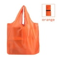 thumbnail image 1 of Home Textile Storage Storage Case Folding Shopping Bag,Portable Storage Tote Bag,Orange Color, 1 of 4