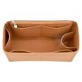 thumbnail image 1 of Home Textile Storage Storage Case Inner Makeup Storage And Organizing Bag Brown（Side Zipper), 1 of 6